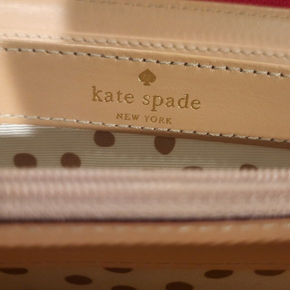Kate Spade Neda Wellesley Garnet Embossed Wallet - Picture 9 of 11